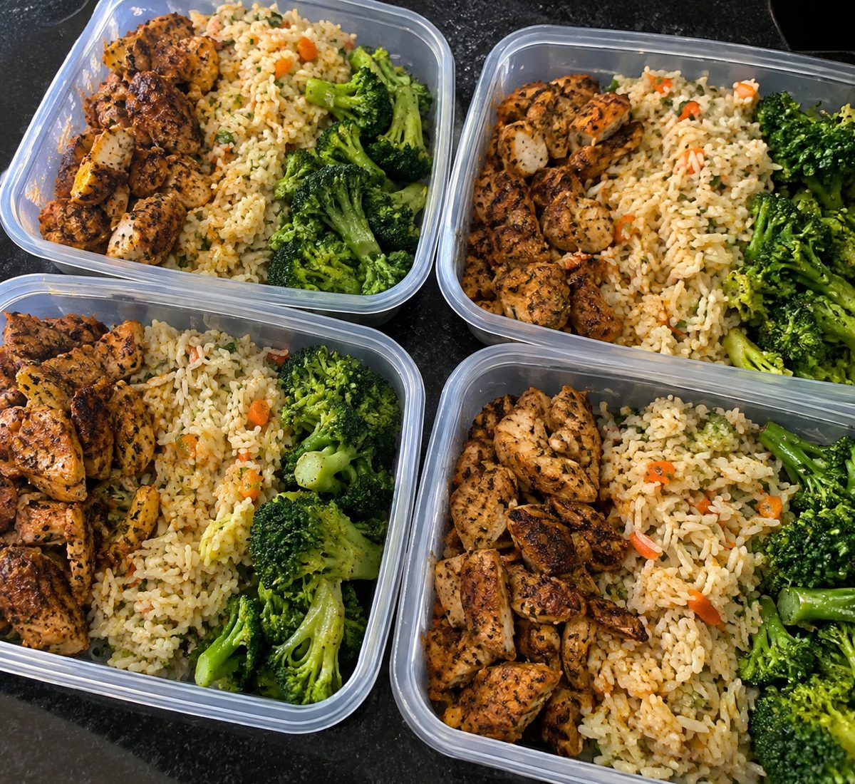 Chicken and rice power bowl